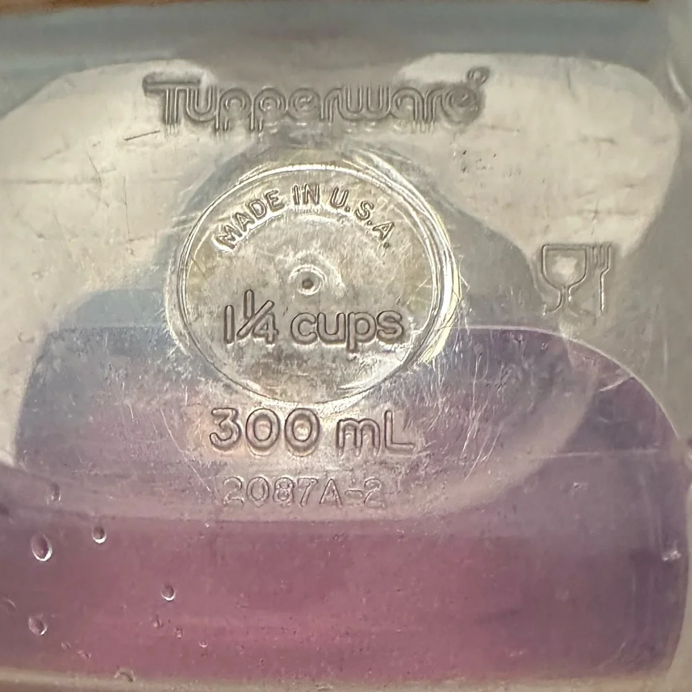 12-Piece Vintage Tupperware Includes Variety Purple & Pink Container & Lid Sets